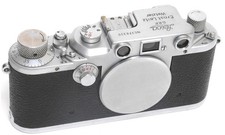  Leitz Leica IIIc camera body War-Time screw mount