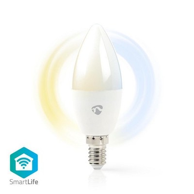 Lampe Leuchte Leuchtlampe Smartlife LED Kerzenform Birne E14 Warm Kaltweiß 4,5W