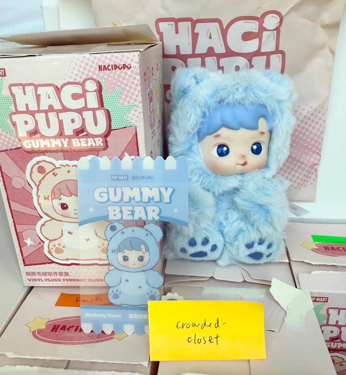 HACI PUPU GUMMY BEAR アソート HACIPUPU Gummy Bear ぬいぐるみペンダント アソート BOX｜Yahoo