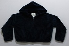 OshKosh B'gosh Girls Kid Sherpa Uniform Hooded Jacket AP2 Navy Size: 5 NWT