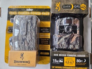 Browning Dark Ops Max HD Trail Cam w/ Browning Power Pack