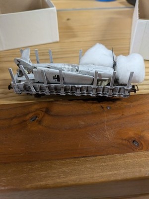 Ho Roco Minitank Messerschmitt BF-109e Train Custom Paint