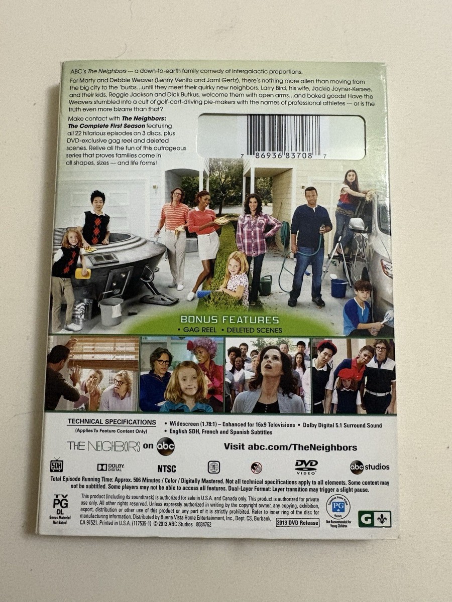 The Neighbors: The Complete First Season (DVD, 2013, 3-Disc Set