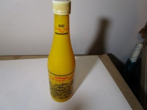 Vintage 1984 Interbev Intl. Beverage Ind Expo Bottle with Taxi Cabs Sealed Empty