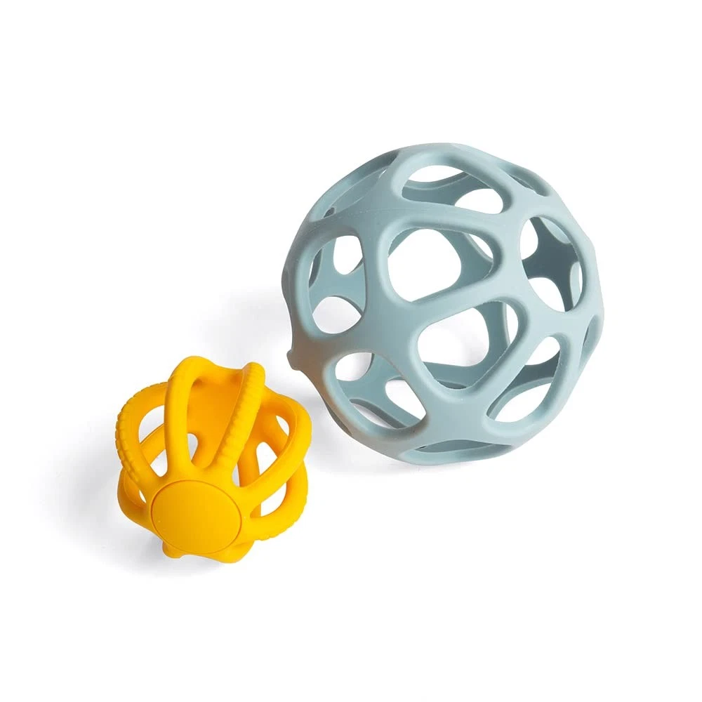 Bigjigs Toys Activity Balls - 2pc Silicone Teethers For Babies, Baby Sensory Toy
Opens in a new wind