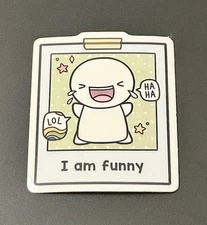 NEW The Coffee Monsterz Co. “I Am Funny” Self Affirmation Sticker TCMC