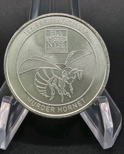 Envela Corporation Silver Round 1 oz Murder Hornet Design 85.00 per troy oz