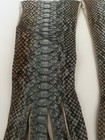COLLECTION RUNWAY LAMBSKIN & PYTHON GLOVES FALL 2010 NWOTGS SZ M - L — photo 5