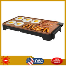 Bella XL Electric Ceramic Titanium Griddle 12x22, Nonstick, Easy Clean