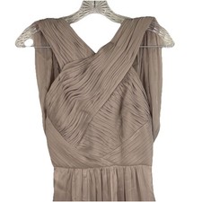 asos Maxi Gown Chiffon Formal Blush Dress Prom Wedding HOCO-4