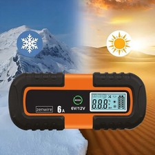 Caricabatterie per Auto Moto Camper con Funzione di Mantenimento AGM 6V 12V - Miniatura 4