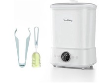 YunBaby Bottle Sterilizer  Dryer 5 In 1 Electric System For Bottles, Pacifiers