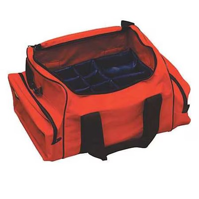 Emi 802 Trauma Bag, Cordura Nylon, 20 In L, 12 1/2 In W, Orange