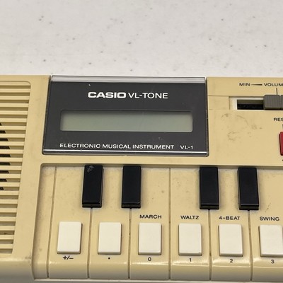 Casio VL-Tone VL-1 Electronic Keyboard Computer Calculator