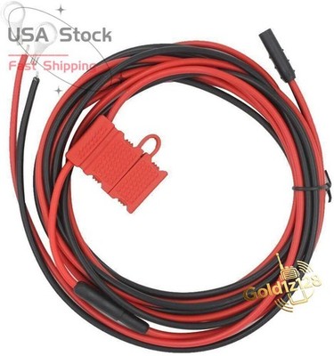 Power Cable for MOTOTRBO Mobiles CM300 CDM1250 XPR4550 HKN4137A Power Cord