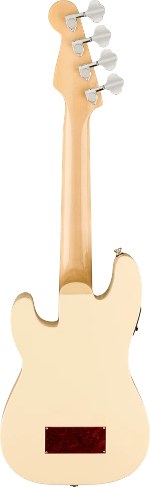 Bajo Fender Fullerton Precision Uke, Nogal FB, Blanco Olímpico Foto 3 de 4