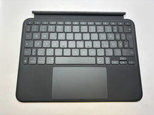 Logitech Slim Combo iPad Keyboard trackpad – Black – German Layout - See descrip