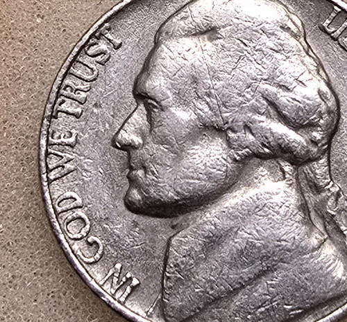 Extremely RARE!! 1964 D Jefferson Nickel - Error Coin - Picture 4 of 12