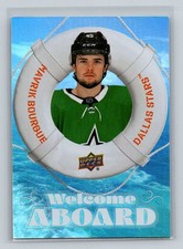 Mavrik Bourque 2024-25 Upper Deck Welcome Aboard #WA-9 Dallas Stars