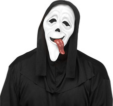 Scary Movie Mask Costume Accessory Plastic Unisex Adult Halloween Cosplay