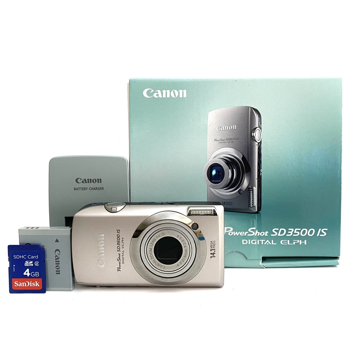 Canon PowerShot SD3500 IS Digital Cameras for sale | eBay