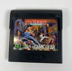 Sega Game Gear Lot w 7 games Case Power Back & Screen TESTED-