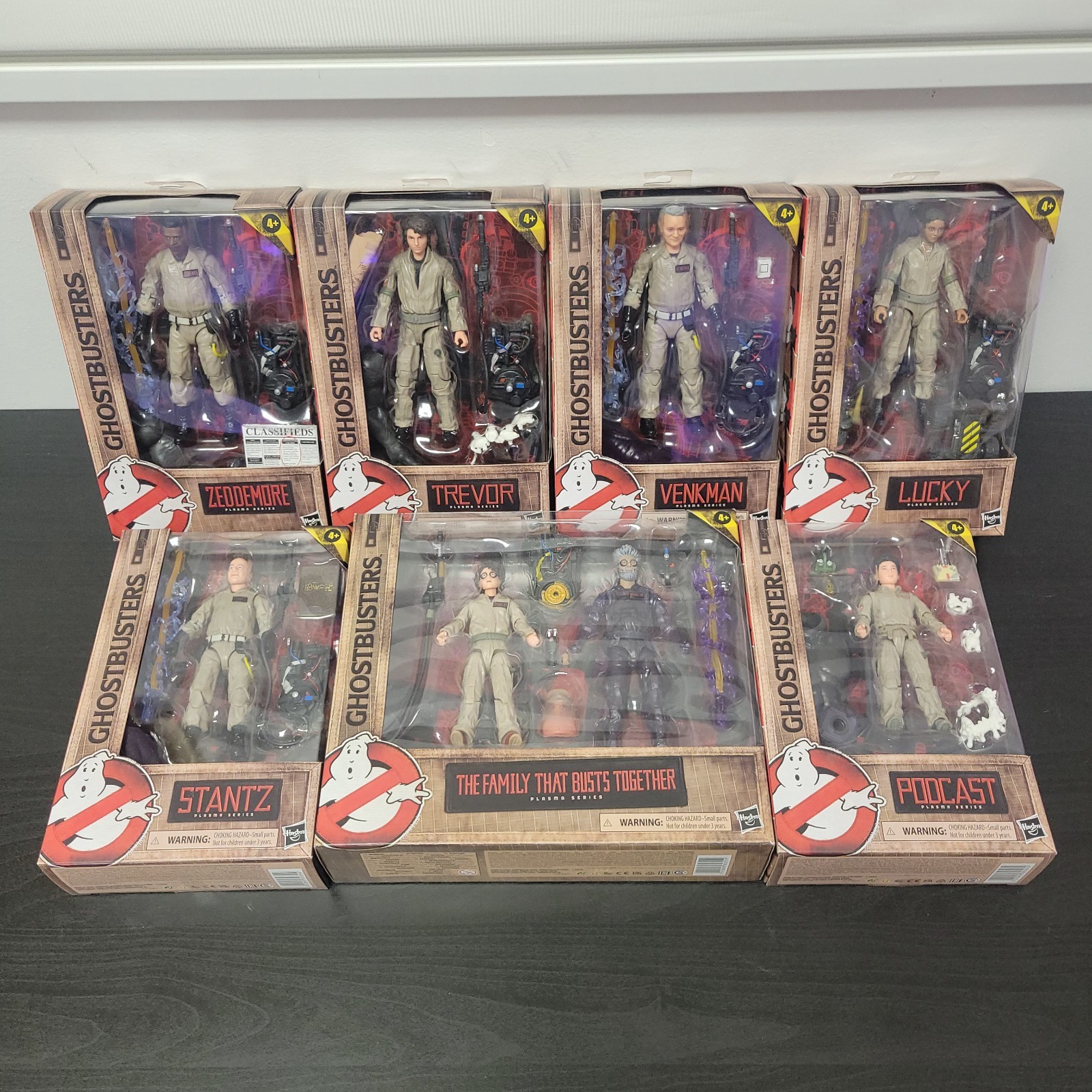 Ghost Busters Plasma Series Afterlife Lot 8 Figurs New Full Collection