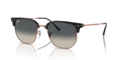 緊急セールRay-Ban New Clubmaster サングラス Ray-Ban New Clubmaster Dark Grey On Rose Gold/Grey Gradient 53 mm