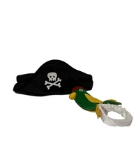 Hanna Andersson Kids Toddler Pirate Hat and Bird Costume Pretend Play Toy