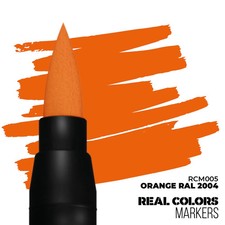 AK Interactive RCM005 Real Colors Markers Orange RAL 2004