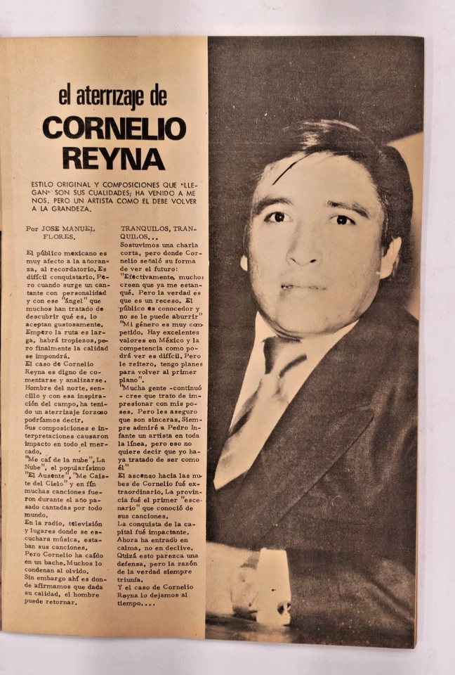 FIGURAMA, MEXICAN MAGAZINE, No.17 APRIL 1972 BOBBY SHERMAN / CORNELIO REYNA - Image 4 of 4