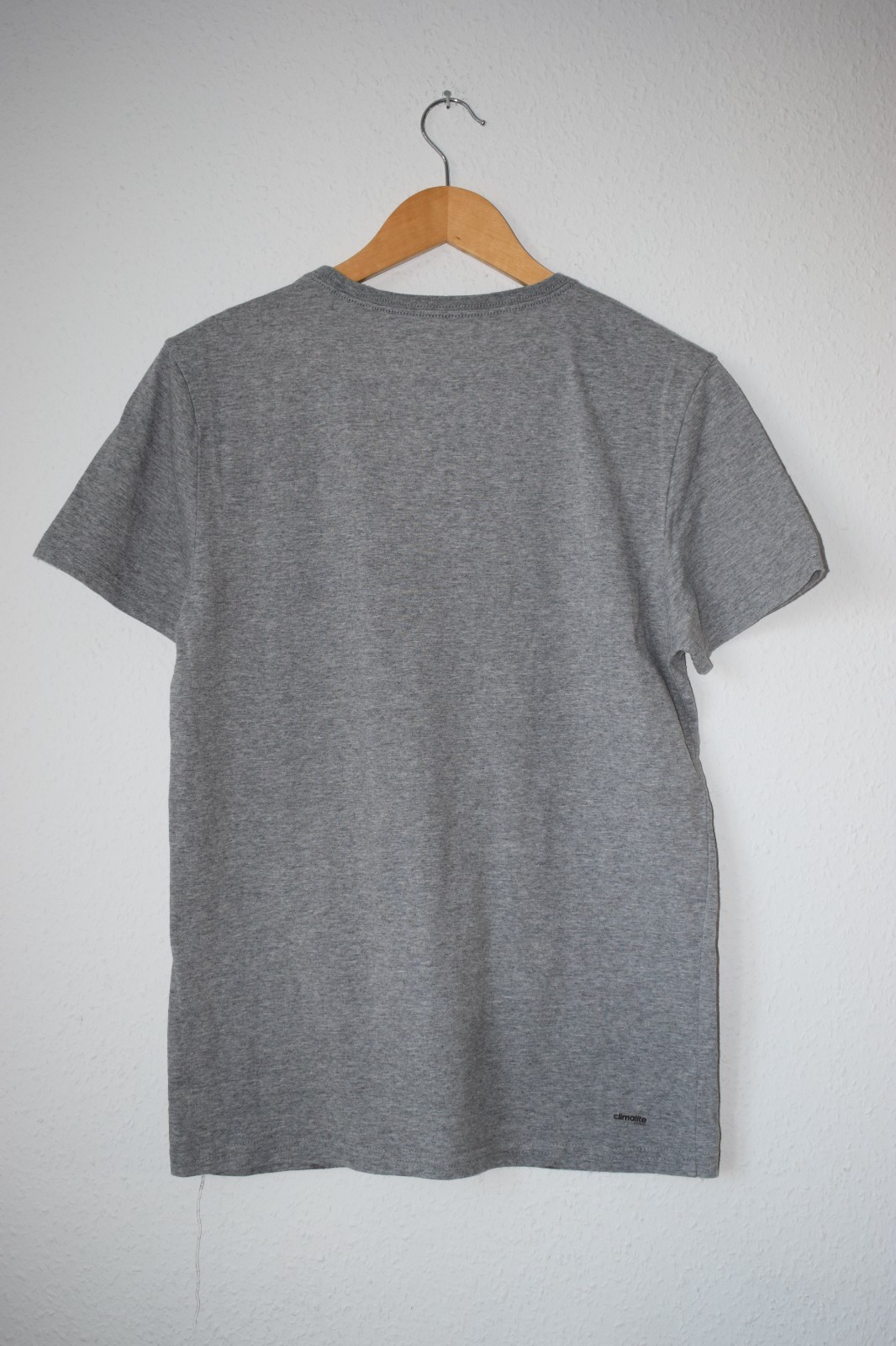 Adidas Men's Climalite Cotton Graphic T-Shirt - Heather Grey image 2