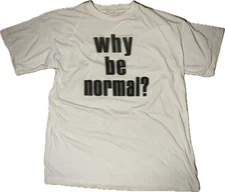 Vintage 90s 80s WHY BE NOMAL Graphic T-shirt
