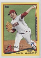 2014 Topps Retail Yellow David Holmberg #242 9g4