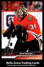 2023-24 Upper Deck Petr Mrazek #40 Chicago Blackhawks NHL Hockey