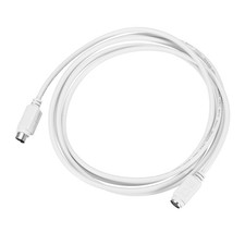 PS/2 Mouse and Keyboard Extension Cable 6 Pin 6.5 Feet Male to Female,White