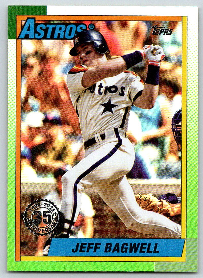 2025 Topps Update 1990 35th Anniversary JEFF BAGWELL #U90-27