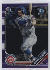 2019 Bowman Draft Chrome Purple Refractor 54/250 Chase Strumpf #BDC-178 0c6