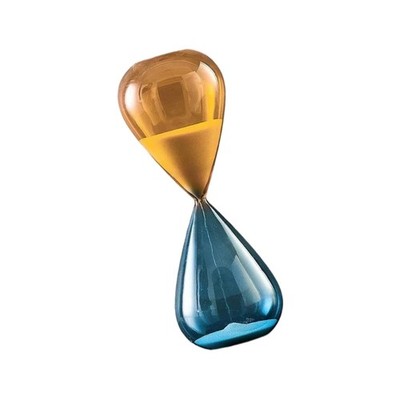 Eye Catching Glass Sand Timer 10 15 30 Minutes Decorative Home Offices Gift