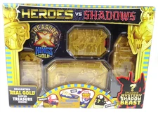 Treasure X Kings Gold Heros vs Shadows Action Figures w/ Weapons NEW IN BOX
