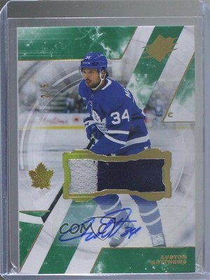 2023-24 SPx Patch Auto 2/5 Auston Matthews #100 Patch Auto 0i47