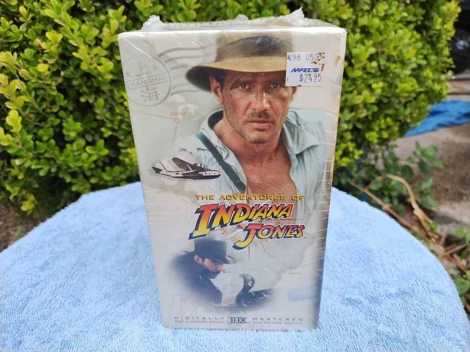 1991 Indiana Jones VHS Box Set Sealed - Image 4 of 4