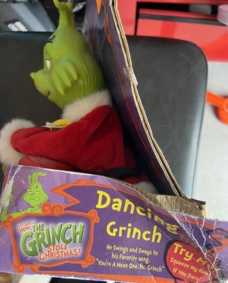 NIB/ Collectible, Dancing Grinch, 2000. New and untested. 