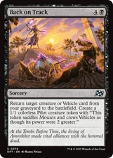 Back on Track 76 NM Foil Aetherdrift MTG EN