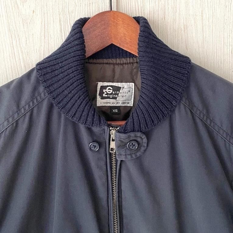 Engineered Garments Padded Work Jacket Navy Blue … - image 3