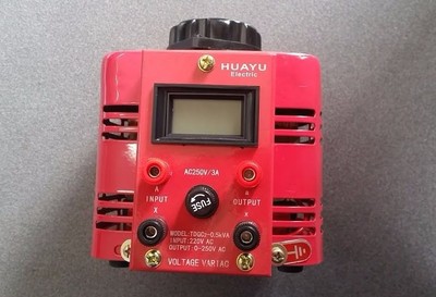 AUTO TRANSFORMATOR VARIABEL 500VA GEREGELTER AUSGANG VON 0 BIS 240 VOLT VARIA...