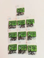 10 Packs Water Gremlin Bull Shot Sinkers 1/8 oz.