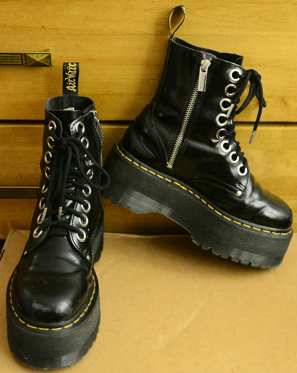 Gestaag Goodwill kalender Dr Martens Jadon Max Women's Double Platforn Boots, Size UK 4 EU 37 | eBay