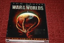 War of the Worlds (DVD, 2005, Special Limited Edition) *Brand New Sealed*