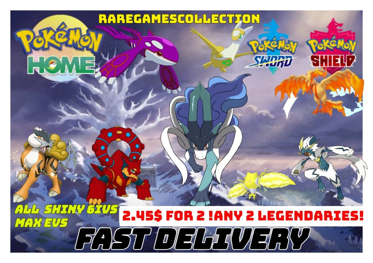 6IV Shiny Legendary Zacian / Pokemon Sword and Shield / 6IV Pokemon